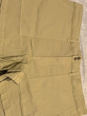 Studio Blue Women's 20W Khaki Utility Shorts Plus Size Pockets